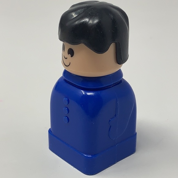 2.5” boy 👦 vintage toy hard plastic kids play - Picture 7 of 10